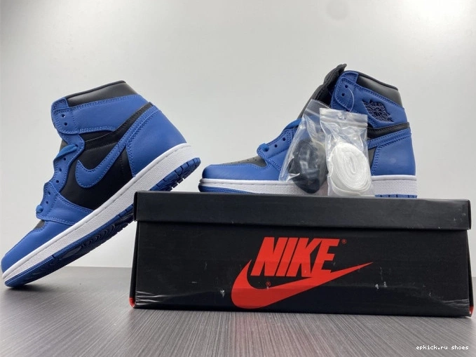Rep Air 1 Blue' 555088-404 'Dark Marina High Jordan Retro OG 0714